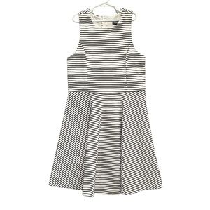 NWT Zunie Nordstorm Big Girls Dress Sleeveless A-line Stripes size 16